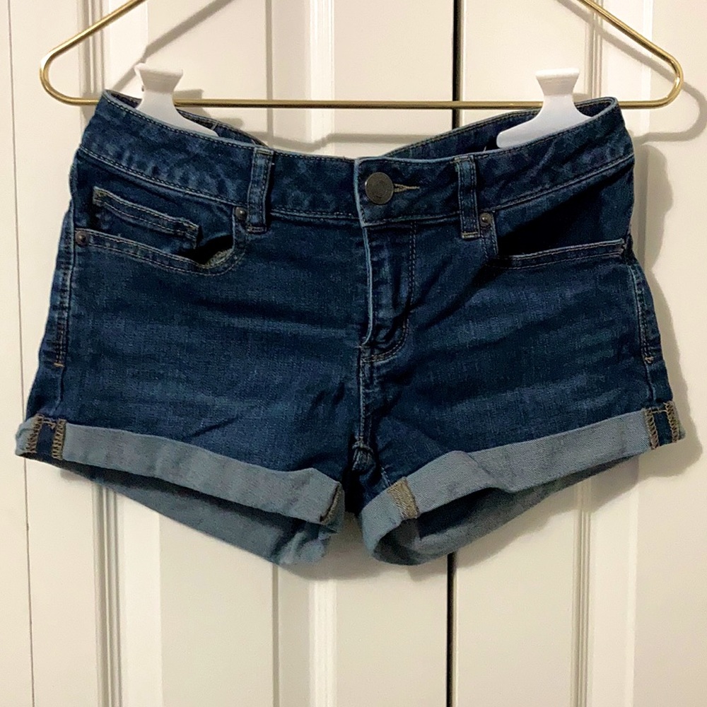 Low Rise Short Jean Shorts